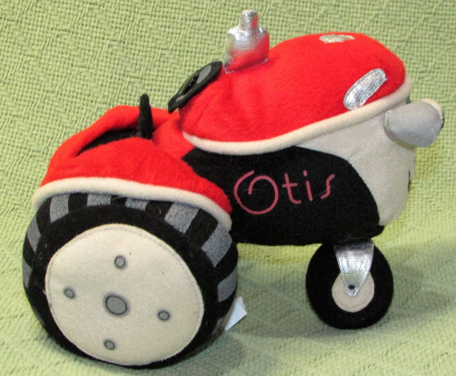OTIS THE TRACTOR PLUSH DOLL 8" MERRYMAKERS STUFFED CHARACTER LOREN LONG