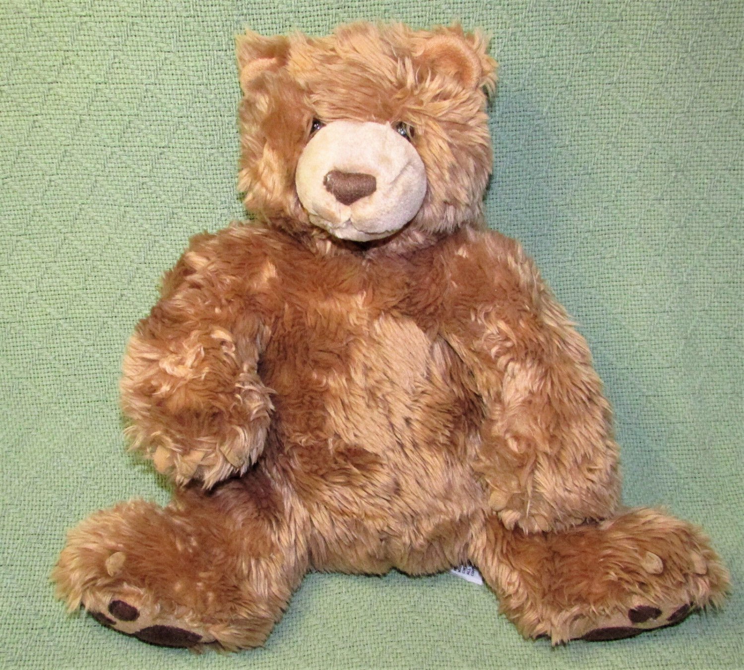 14" GUND TEDDY BEAR Kohls For Kids Plush Stuffed Tan with Claws Animal