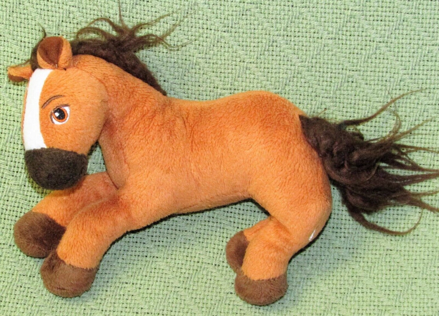 SPIRIT STALLION RIDING FREE PLUSH HORSE 7" LONG DREAMWORKS STUFFED