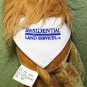 10" FUNNY FEET LION ASI STUFFED ANIMAL TAN with LOGO SCARF PLUSH STUFFED ANIMAL