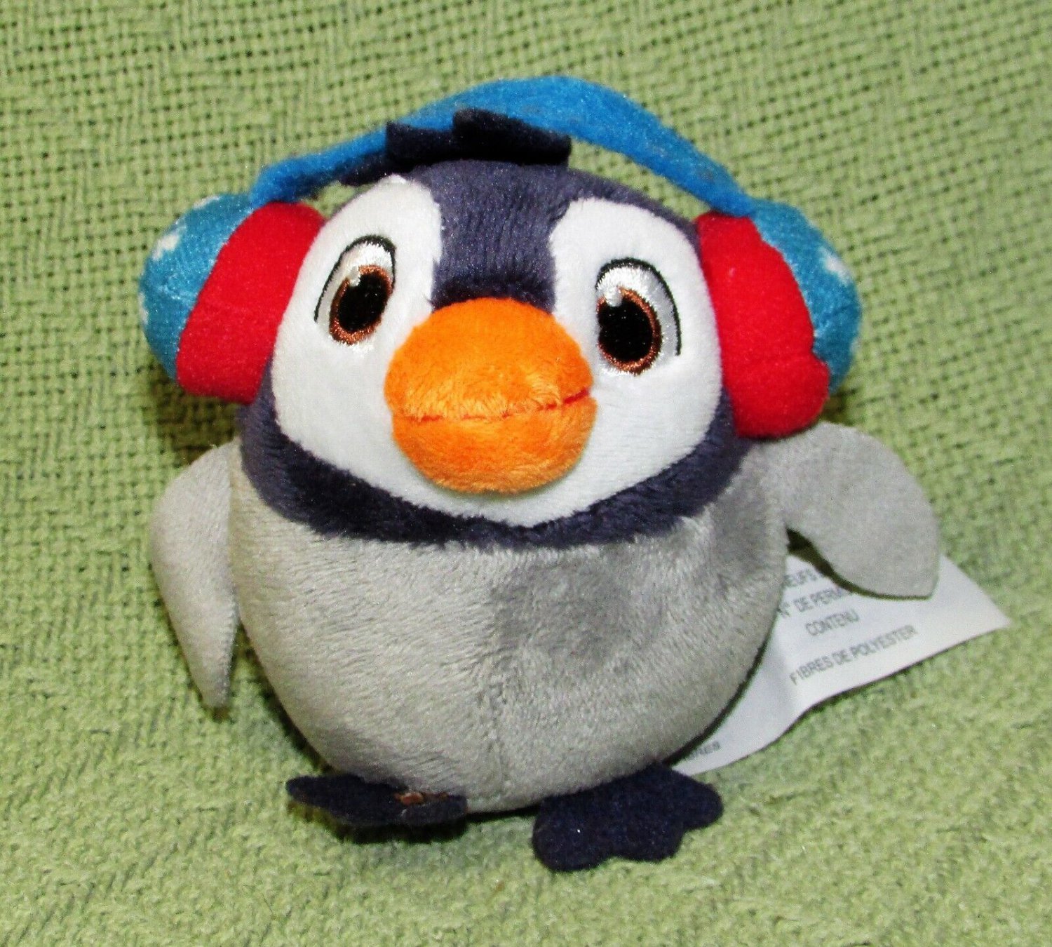 HALLMARK MINI PLUSH JAZ PENGUIN 4" NORTHPOLE POLARIFIC PAL STUFFED ANIMAL LOVIE