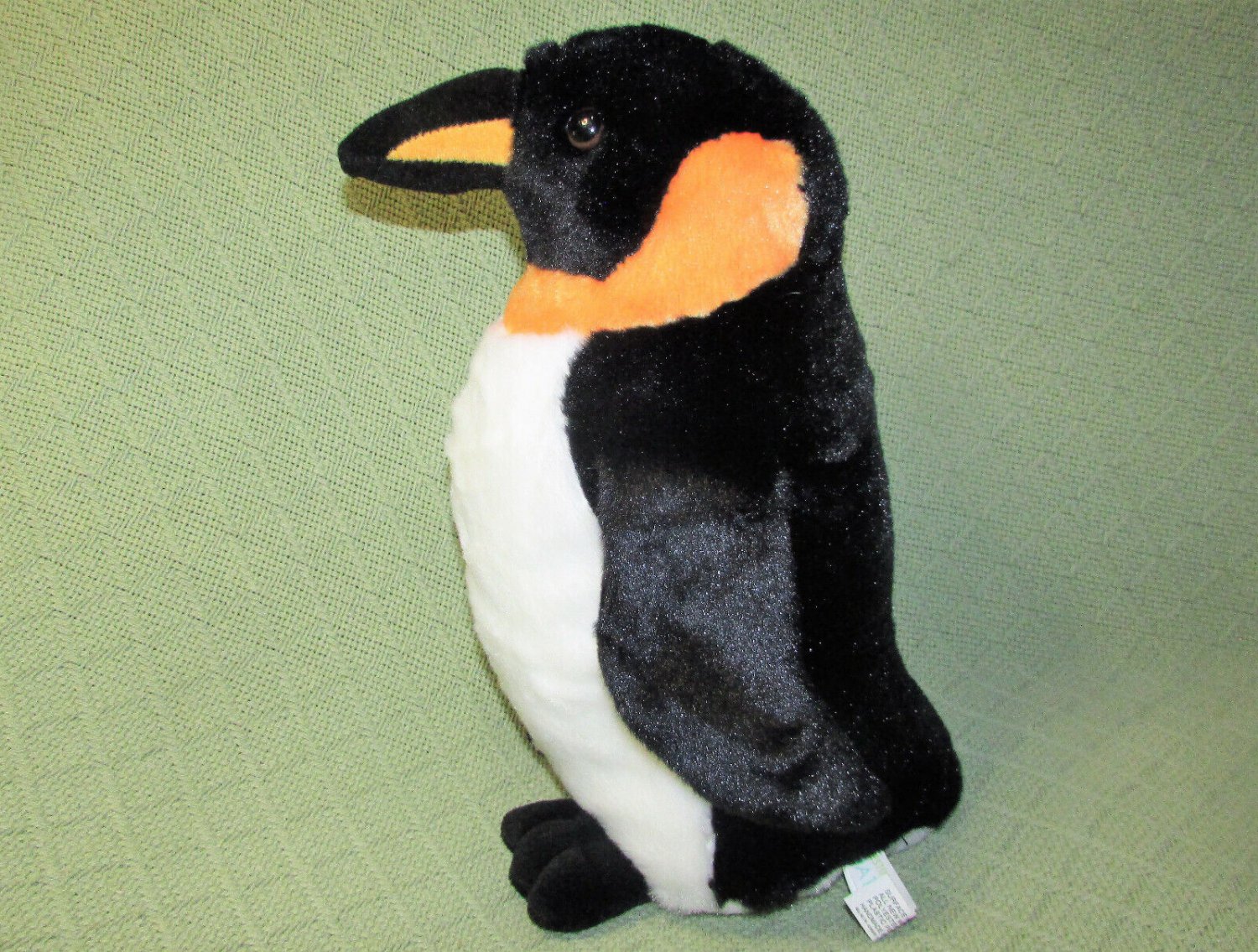 AURORA DESTINATION NATION 12" PENGUIN PLUSH STUFFED ANIMAL BLACK WHITE ...