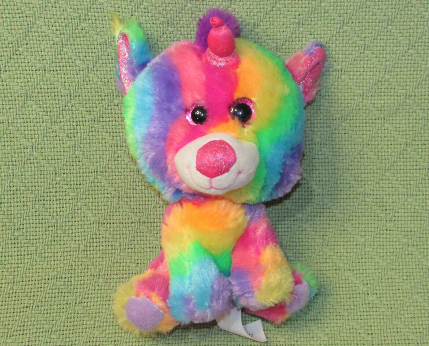 HollyHOME Plush Unicorn Stuffed Animal - 16 Inch Rainbow Unicorn Toy For Girls