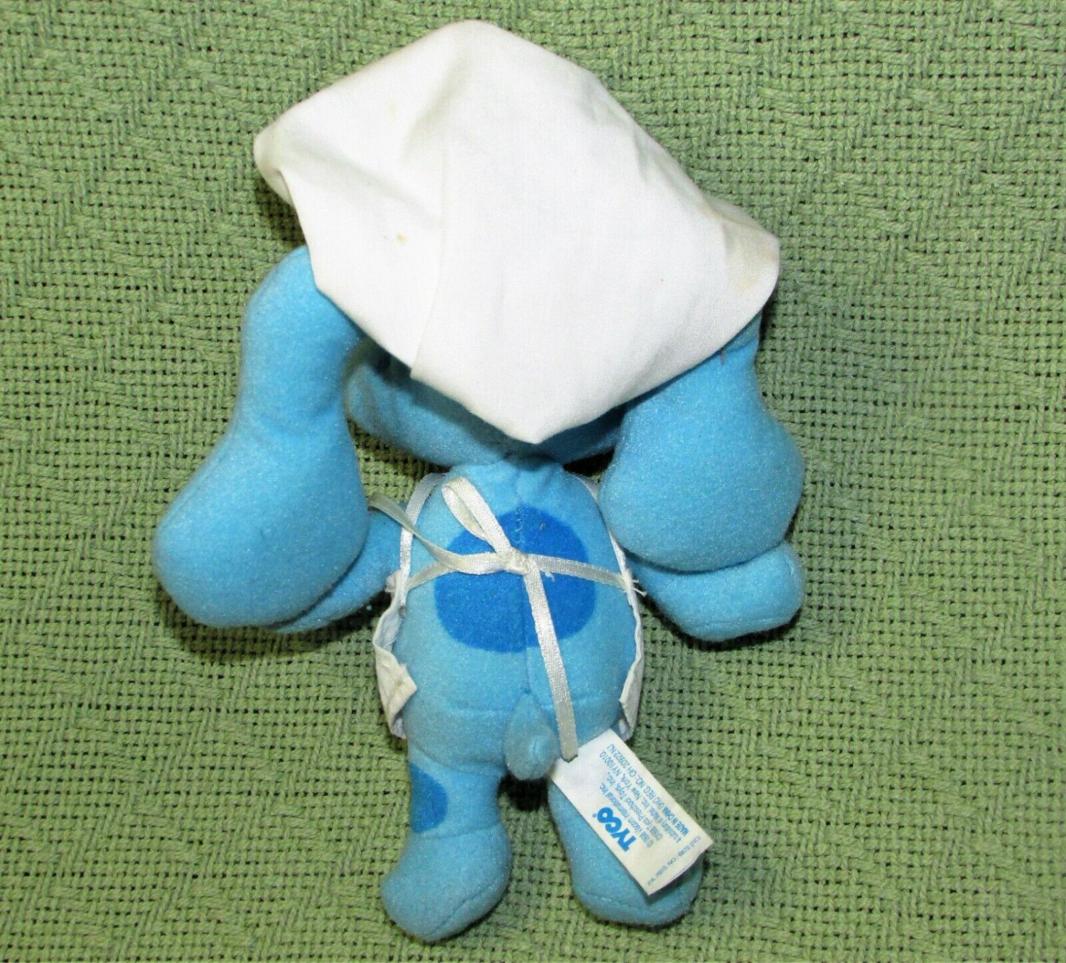 VINTAGE BLUES CLUES CHEF BAKER PLUSH TYCO 1998 STUFFED ANIMAL