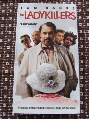 "The Ladykillers" used VHS a comedy starring tom Hanks  3.00 shipping included