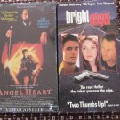 VHS pair. Angel Heart and Bright Angel used $5.00 shipping included