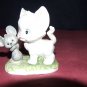 Figurine, Lefton china, hand painted, cat and mouse