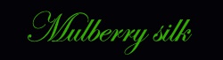 Mulberrysilk