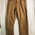 Mossimo Supply Co 30 x 32 Slim Straight Brown Jeans