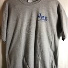 Joe's Dinner Naples Park, Florida T-Shirt Large Grey Short Sleeve