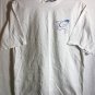 Disney Large T-Shirt Epcot Dive Quest Short Sleeve White Hanes Beefy-T