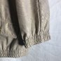 Zenergy By Chico's Windbreaker Women's Size 0 Tan with Gold Tiger Print