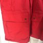 Fjallraven Hooded Men Activity Heavy Coat Jacket Size L Doubled Layered Red
