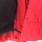 Fjallraven Hooded Men Activity Heavy Coat Jacket Size L Doubled Layered Red