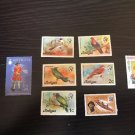 Collection of 8 Antigua Stamps