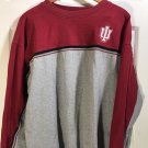 Indian University Vintage Long Sleeve Red and Grey XL Pro Player