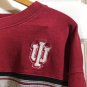 Indian University Vintage Long Sleeve Red and Grey XL Pro Player