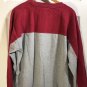 Indian University Vintage Long Sleeve Red and Grey XL Pro Player
