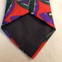 City Streets Skinny Abstract Tie Red 55 1/2'' x 3''