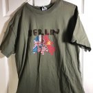 Berlin T Shirt Large Short Sleeve Brown