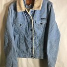 Aeropostale Women's Medium Light Blue Jean Jacket Full Button Up