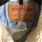 Aeropostale Women's Medium Light Blue Jean Jacket Full Button Up