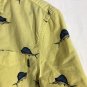 Stussy Yellow Short Sleeve Shirt Men's Small with Marlin Fish