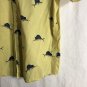 Stussy Yellow Short Sleeve Shirt Men's Small with Marlin Fish