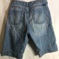 Levi Strauss Signature Denim Shorts Misses 8 Low Rise 12'' Rise Light Wash