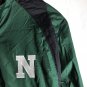 Dark Green Wind Breaker Small Full Zip Embroidered
