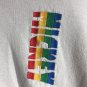 Micky and Co White Crewneck Large Sweater Rainbow ''Micky'' White Long Sleeve