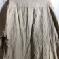 Tommy Hilfiger Large Mens Button Up Tan Long Sleeve Calgary Button Front Big Tag