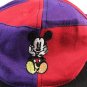 Vintage Mickey Unlimited Adjustable Snapback Hat Purple and Red Checkers