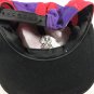 Vintage Mickey Unlimited Adjustable Snapback Hat Purple and Red Checkers