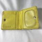 Fossil Yellow Wallet Handheld Cow Hid