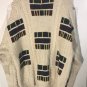 Nautica HandKnit Sweater XL Block Color Long Sleeve Vintage Heavy