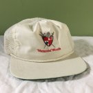 Matanzas Woods Strap Back Vintage Hat White Golf Hat