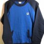 DC Shoe Company Medium Long Sleeve Blue Crew Neck Front Pocket Pull-Over