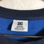 DC Shoe Company Medium Long Sleeve Blue Crew Neck Front Pocket Pull-Over