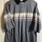 Palm land Club XTL Short Sleeve Golf Polo Collard Striped