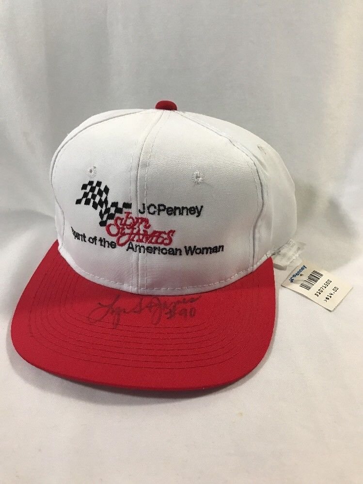 Lyn St. James #90 Autographed Hat JCPenny ''Spirt of the American Woman'' NWT