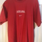 Nike Womens Indiana University Small T-Shirt Short Sleeve Red