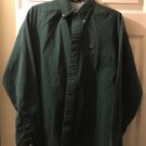 Chelsea Twill Dark Green Dress Up Shirt: Medium