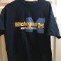 Michigan Wolverines Medium Vintage T-Shirt Short Sleeve J America