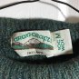 Aran Crafts Women’s Medium Knit 100% Wool Sweater Green Ireland