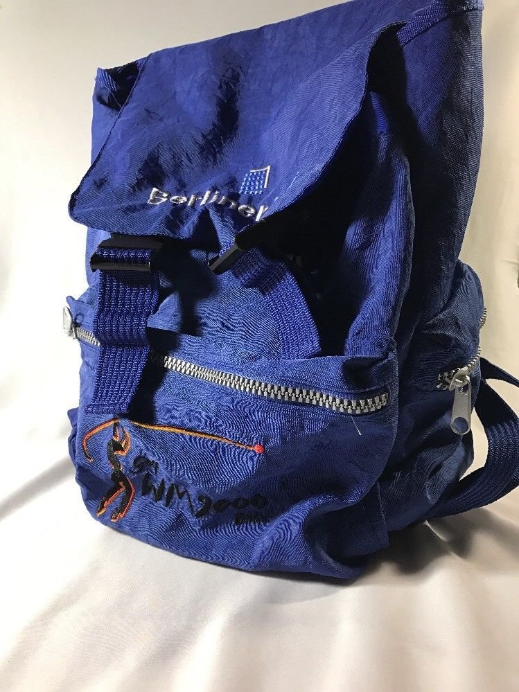 Golf WM2000 Berlin Berliner Luft Blue Backpack Straps