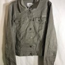 Calvin Klein Jeans Grey Jean Jacket Women's Medium