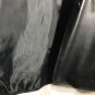 White Stag Black Polyurethane Vegan Leather Faux Coat Jacket Large (42)