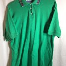 Pendleton Knockabouts Large Green Mens Polo Shirt Short Sleeve Colorful Collar