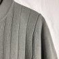 Norton McNaughton Women's L Grey Knit Top Short Sleeve 100% Acrylic